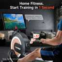 WENOKER Rowing Machine, Magnetic Rowing Machine for Home, Upgraded 32-Levels Resistance with Smart Electronic Knob, 350 LBS Weight Capacity, Compact Rower Machine Easy Assembly, App Supported