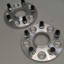 Customadeonly 5x120 Wheel Spacers for 2010-2024 Camaro,2014-2020 Impala, 2020-2024 Corvette C8, 2008-2019 CTS (2pcs 15mm Thick, Silver) 66.9mm Bore M14x1.5 Studs -Trimming Factory Studs May Required