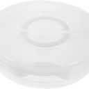 Reusable Multi-function Pizza Slice Carrier Lid Portable Storage Container for Outdoor Events Parties and Gatherings Lightweight and Easy to Clean Pizza Keeper