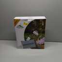 SteadyDoggie 75-Inch Wind Spinners Jewel Cup - Solar-Powered with Multi-Color LED Glass Ball - Metal Kinetic Windmill for Dual Wind Direction - Easy to Assemble Garden and Outdoor Yard Decorations