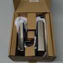 Veise VE017 Fingerprint Smart Door Lock, App Control, 8-in-1 Keyless Entry, Auto Lock, Emergency Power Port, Electronic Touchscreen Keypad, Biometric Smart Locks for Front Door, Satin Nickel