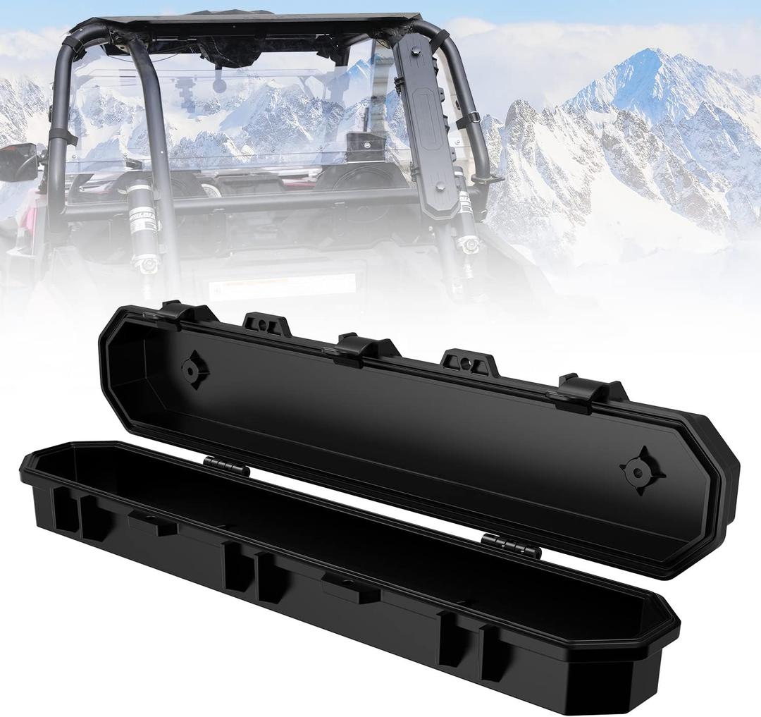 HAKA TOUGH UTV Storage for Belts for Polaris RZR Waterproof lockable UTV Drive Belt Case for Roll Bars Accessories for OEM Belt Change Tools from Turbo and Naturally Aspirated Polaris RZR