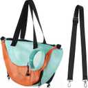 Adjustable Cat Bathing Bag Anti-Bite & Anti-Scratch Bath Washing Mesh Grooming Bag Shoulder Pet Carrier Hands-Free Bag for Small Cats