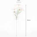 2 Pcs Artificial Flowers Plants Calliopsis Silk Flower Arrangements Wedding Bouquets Decorations Plastic Floral Table Centerpieces for Home Kitchen Garden Party Decor Approx 23.6'' High - Light Pink