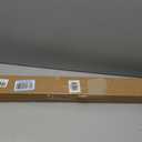 LazBlinds No Drill Zebra Blinds for Windows 30" W x 72" H, White