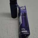 AQUAPHOR City Filtered Water Bottle in Tritan BPA-free - Portable with Integrated Water Purifying Filter 500 ml - Navy (16.9 Ounces)