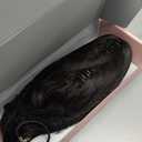 NTYNTY Ponytail Extension - 10" Short Claw Clip in Ponytail Hair Extensions Messy Bun Hair Piece Natural Soft Synthetic Straight Pony Tail Hair Pieces for Women - Ash Brown with Highlights