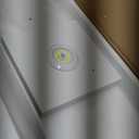 Versatile 7 Tier Wall Shelf Unit,White Lack Wall Shelf,Display Floating Shelf with LED Remote Control Light