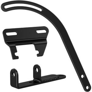 SBC Alternator Bracket Kit - Adjustable 3 Brackets SBC Style Alternator Bracket Set, Compatible with Chevy 265 283 305 327 350 383 400 SBC Small Block Short Water Pump Drivers Side