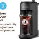 Keurig K-Mini Mate Plus Single-Serve K-Cup Pod Coffee Maker, Compact, 3 Cup Sizes, Brew Over Ice and Strong Button Features, 50 oz Removable Reservoir, Matte Black