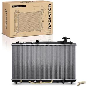 A-Premium Engine Coolant Radiator Assembly w/Transmission Oil Cooler Compatible with Toyota Camry 2008-2009, Venza 2009-2016 & Lexus ES350 2007-2012, Automatic Trans., Replace# 164000P220