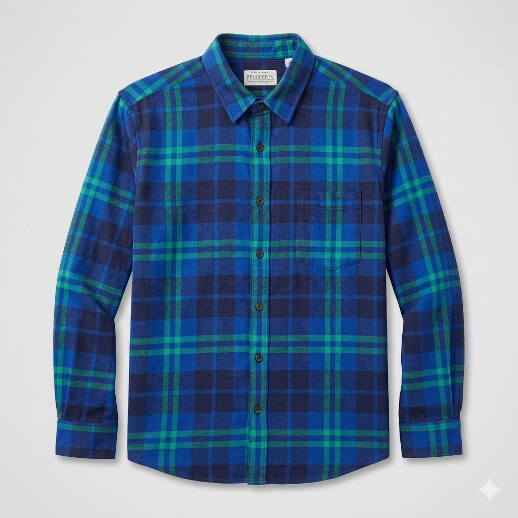 Amazon Essentials Men's Long-Sleeve Flannel Shirt, XL