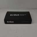 KRAUS Tall Waterfall Bathroom Faucet for Vessel Sink with Frosted Glass Disk, Chrome KGW-1700CH-FR