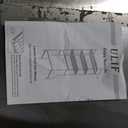 Ulif U11 Over Washer and Dryer Shelves, 3 Tiers Laundry Room Storage and Organizer Standing Shelf, Metal Freestanding Clothes Drying Rack, 33.9" W x 19.7" D x 77.6" H, White