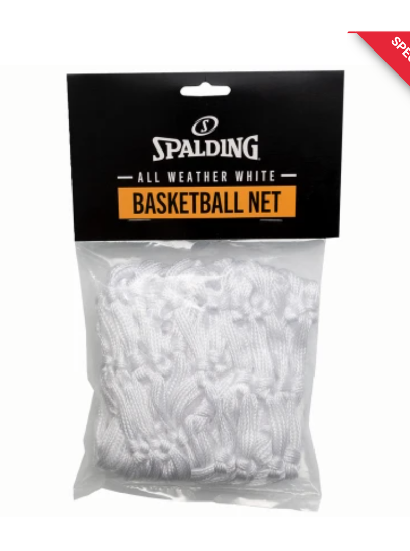 All-weather Basketball Net, White 2 Pack