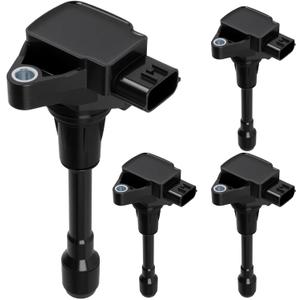 SCITOO Ignition Coil Coils Pack fits for Nissan Armada 5.6L 2017-2019 for Infiniti QX80 5.6L 2014-2019 for Infiniti QX56 5.6L 2011-2013 IGC0082 UF650 C1835 set of 4