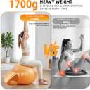Gruper Yoga Ball, Extra Thick Non Slip Exercise Ball for Workout, Birthing, Balance, Stability, Pregnancy, 4 Sizes Anti Burst Chair for Home and Office, Includes Quick Pump & Fitness Guide