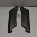 2PCS Rear Bumper Lip Splitter Canard Diffuser Spoilers, Car Side Fenders Skirt Spoiler Splitter Front Bumper Lip Protector Body Kit, Universal Anti-Crash Car Exterior Decoration (Carbon fiber)