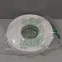 2 Pcs Ceiling Medallion Molded Vintage White Carved Flower PU Medallions for Light Fixtures and Ceiling Fans Decorative Victorian Floral Design