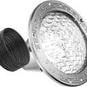 50FT AC120V LED Pool Lights, 10 Inch 35W Pure White Pool Light, Only for Replacement of 10 Inch Underground Pool Niches, Input Voltage AC 120V