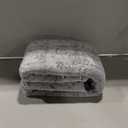 yescool Weighted Blanket 5 Pounds Weighted Lap Blanket, Glow in The Dark Star Heavy Blankets, Warm Minky Weighted Throw Blanket Gifts for 40-60lbs, 36"x48"