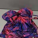 Eomenie Women's Push Up Wrap Front Swimsuit One Piece Tummy Control Bathing Suits Bandeau Support Slimming Swimwear Size L