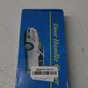 Car Exterior Door Handle Covers, 8 Pcs Car Galvanized Decorative Door Handle Covers Chrome Door Protector for 2011-2016 Picanto Morning