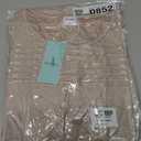 2 x WIHOLL Long Sleeve Shirts for Women Crewneck Tops Tunic Fall Winter Sweatshirts 2025 Clothes (Beige, XL)