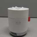 Portable Mini Humidifier, 500ml Small Cool Mist Humidifier, USB Personal Desktop Humidifiers for Baby Bedroom Travel Office Home, Auto Shut-Off, 2 Mist Modes, Super Quiet, White