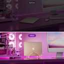 Acrylic Vertical Laptop Stand for Desk,Acrylic Invisible Desktop Notebook Dock,Vertical Laptop Holder Space-Saving Organizer for All MacBook, Surface, Samsung, HP, Dell-Pink
