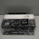 MyGift Wall Mounted Premium Black Acrylic Dry Erase Marker Holder with 16 Slots for Marker Pens and Eraser Storage Tray Whiteboard Accessories Rack for Home Office School Dorm