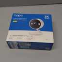 Tapo 2K+ Indoor/Outdoor Wired Security Camera - 2024 PCMag Editors' Choice, Person/Pet/Vehicle Detection, Baby Monitoring, Color Night Vision, Subscription-Free Local Storage or Optional Cloud, C120 (White)