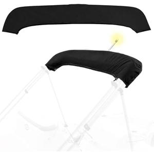 3Bow Bimini Top Storage Boot Cover with Light Hole Bimini Cover Boot Waterproof 900D Marine Grade Pontoon Bimini Top Replacement Boot,6'L 67"-72" W Black 3Bow Bimini Top Storage Boot Cover with Light Hole Bimini Cover Boot Waterproof 900D Marine Grade Pontoon Bimini Top Replacement Boot,6'L 67"-72" W Black