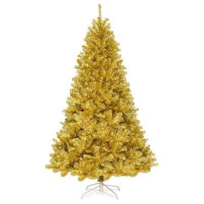  7.5-ft Gold Artificial Christmas Tree