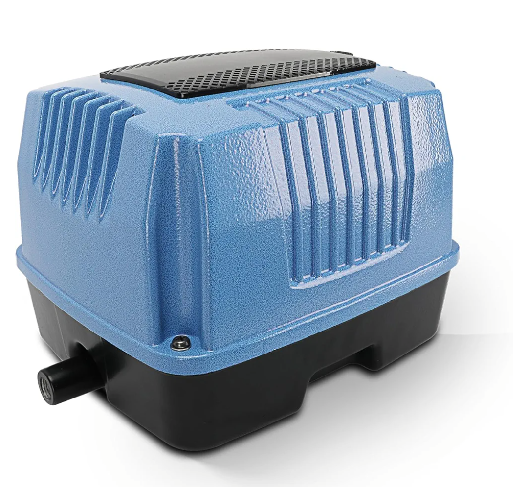 Aquarium Air Pump Kits, Adjustable Quiet Aerator 160GPH/260GPH/395GPH with Airstone Valve Tube