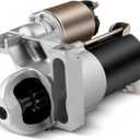 New Starter Replacement for Chevrolet for S10 2.2L 2002-2003 for Buick for Rendezvous 3.4L 2002-2005 for Chevrolet for Monte Carlo 3.4L 2000-2005, 9000868 8000058, 1.4kW/12 Volt Starter