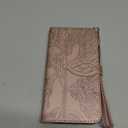 Wallet Case for iPhone 14 5G 6.1" 2022 with Card Holder,iPhone 13 PU Leather Flip Folio Shell Wrist Strap Stand Function Magnetic Closure Phone Cover fits iPhone 14 6.1 inch,Rose Gold