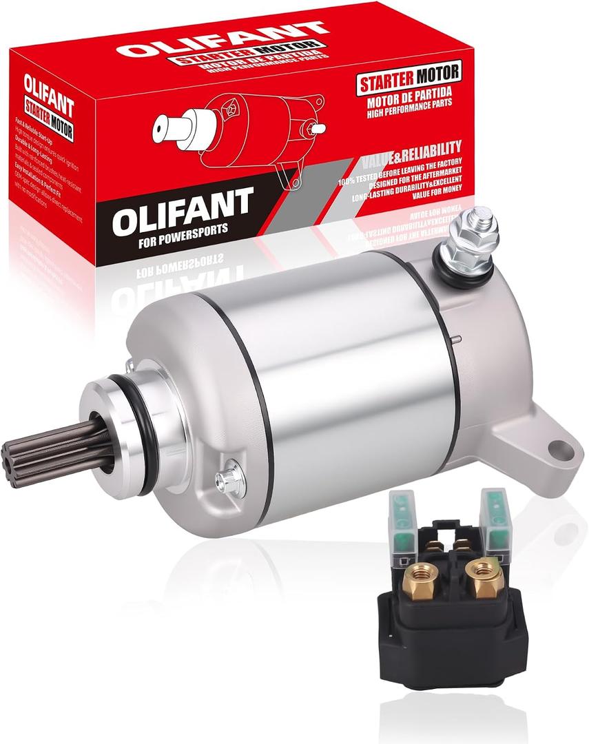 Starter Motor for Yamaha ATV YFZ 450 YFZ450 YFZ450V 2004-2013 YFZ450 LE SE 5TG-81800-00-00 5TG-81890-00-00 OLIFANT