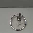 SetSail Towel Holder for Bathroom Wall Stainless Steel Hand Towel Ring Heavy Duty Towel Hanger for Bathroom, Mirror Silver