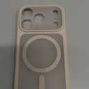 TOCOL for Phone 17 Pro Case, Full Camera Protection, Built-in Magnetic Ring, Compatible with Magsafe Charger, Drop Protection, Translucent Matte Phone Case for Phone 17 Pro 6.3 inch (Desert)