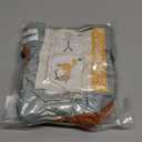 Avont 3 Pack Washable Female Dog Diaper with 1 Suspender, Reusable Girl Doggie Underwear Pants for Heat Cycle Period Incontinence Detachable Strap -Brown/Black/Grey M