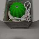 Mini Humidifier, 280ml USB Cool Mist Portable Cactus Air humidifier, Ultra-Quiet Operation for Bedroom Home Office Yoga Car Travel(Pink)