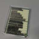 KEYYOU Lash Clusters Kit Thick Lash Extension Kit with 280pcs Super Soft 60D+80D D Curl 10-18MIX Lash Clusters for Volume Fluffy Look with Bond&Seal and Applicator DIY at Home