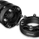 CKAuto 4 Pack 6x5.5 Hub Centric Wheel Spacers, 1.50" 6x139.7mm Wheel Spacers, 106.1mm Center Bore with M12x1.5 Studs (1.50'' Thick / 4 pack)