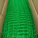 HIDALIFE Temporary Fence with Posts,3x50 Safety Barrier for Dog Snow Plastic Mesh Fencing with Fiberglass Stake Windbreak Rope,Movable Fencing Roll for Garden Backyard Outdoor Animal Protect