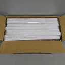 8Pcs Pegboard Wall Organizer Panels, White Pegboard Wall Mount for Craft Room, Garage, Kitchen, Living Room, Bathroom, and Study Room, Peg Boards for Walls Easy to Install