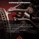 8PCS ASTOU Front Suspension Kit fit 2007 2008 2009 2010 2011 for Honda CR-V