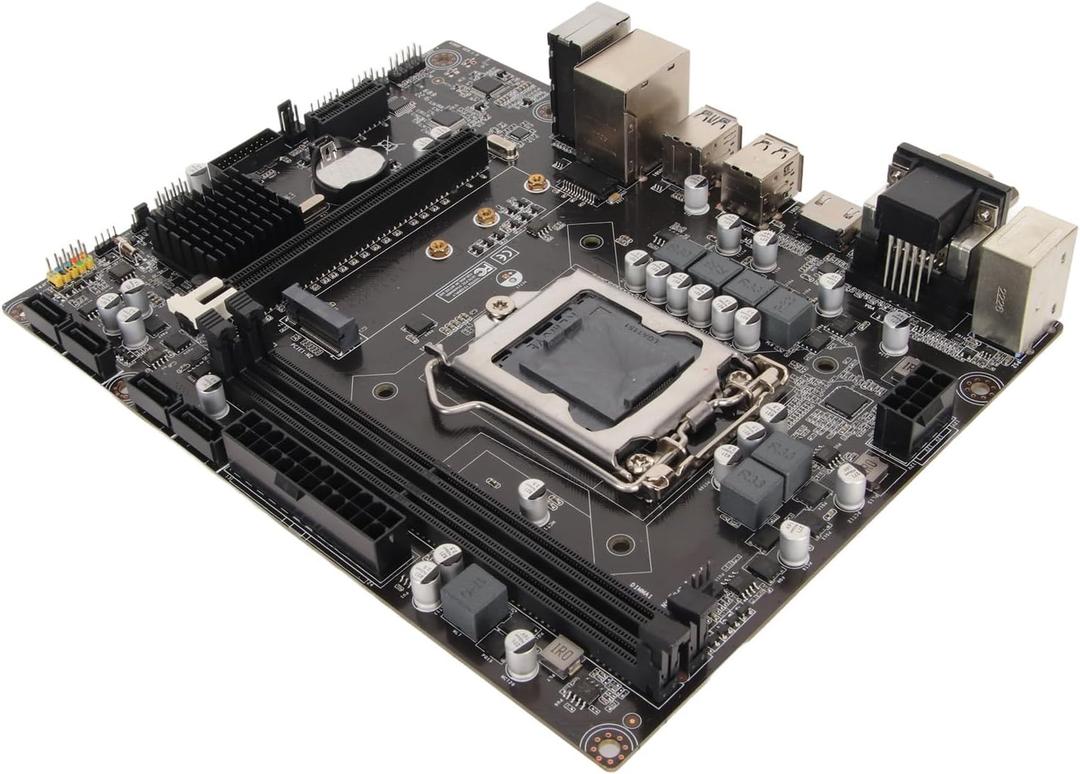 H310 LGA 1151 Motherboard Supports 8th 9th Generation for Lvy Bridge for Core LGA1151 Micro ATX DDR4 Motherboard, SATA 6Gbs, M.2, PCIe, USB3.0 2.0, DVI, HDMI