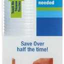 Con-Tact Brand Adhesive Zip-N-Fit Solid Grip Drawer 18" x 4', Ribbed Clear, 6 Count