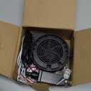 Replacement Blower Fan for Inflatables, 12V 1.2A Air Blower with 7 LED Light Strings and 1.5A Adapter for Christmas Halloween Thanksgiving Yard Inflatables Decorations Outdoor